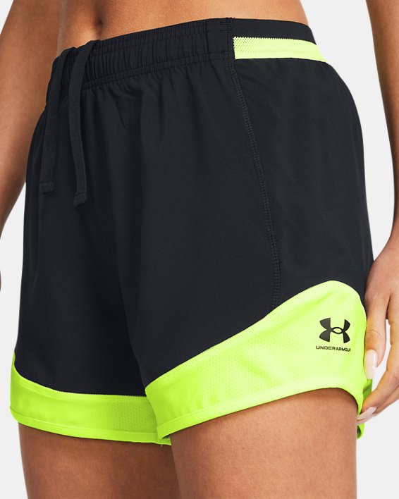 Women's UA Challenger Pro Shorts, Black, pdpMainDesktop image number 3